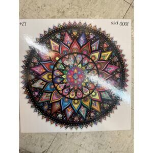 Bgraamiens Geoetric colorful mandala puzzel colorful mandala 1000 geometric
